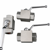 Vanne à bille haute pression YJZQ-J15N J20N J25N J32N J40N J50N à filetage interne pour système hydraulique
