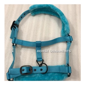 Cabestro de visón suave de la mejor calidad, colores surtidos, sillín inglés, cuello de cabeza de correa de nailon del fabricante para caballos - Product Image 1