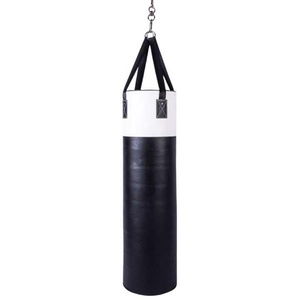 Saco de boxeo con logotipo personalizado de calidad profesional, bolsa de entrenamiento más alta para Kickboxing hecha de Pakistán - Product Image 1