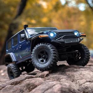 EAZYRC Thunderstorm 1/18 RC Crawler 4WD, Todoterreno Estilo Wrangler, Resistente al Agua, Radio 2.4G, Batería LiPo, Nivel Hobby, RTR - Product Image 5