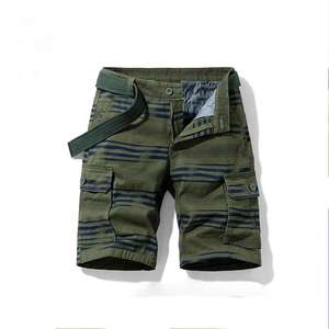 กางเกงขาสั้นคาร์โก้สำหรับผู้ชายสีต่างกันกางเกงคาร์โก้ทันสมัยออกแบบได้ตามต้องการ - Product Image 3