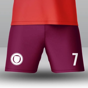 เสื้อฟุตบอลพิมพ์ลาย โพลีเอสเตอร์ 100% ย้อมสีทั้งตัว น้ำหนัก 180 กรัม แห้งเร็ว เป็นมิตรกับสิ่งแวดล้อม ไม่หดตัว ผ้าถัก ยูนิเซ็กซ์ RS - Product Image 3