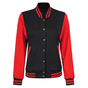 Vestes d'université brodées à impression personnalisée de haute qualité Veste de baseball respirante pour hommes Veste Varisty - Product Image 5