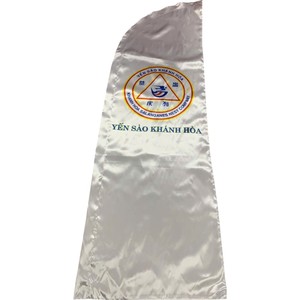 Bandera de Plumas Estilo Pennant con Asta de Aluminio, Impresión Digital en Poliéster, Pancarta Promocional Resistente para Deportes y Juegos - Product Image 3