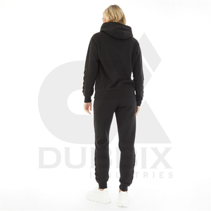 Conjunto de chándal con capucha de manga larga para mujer para correr y deportes, venta al por mayor, chándal de nuevo estilo personalizado para mujer, alta calidad - Product Image 2