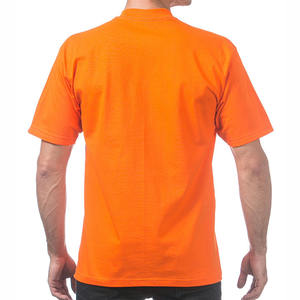 T-shirts en coton 100% à manches courtes et col rond surdimensionnés avec broderie de logo personnalisé, jersey hautement extensible, hauts pour adultes et garçons - Product Image 6