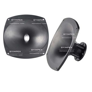 260*260*130mm Trompeta de tweeter de plástico con guía de onda de garganta de 1 pulgada, accesorio para Line Array - Product Image 1