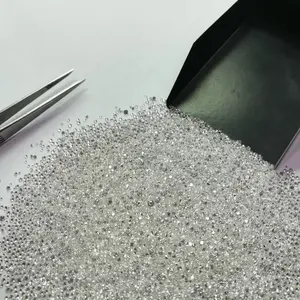 1,00 a 2,00mm tamaño laboratorio cultivado Cvd diamante redondo corte brillante Cvd diamantes precio al por mayor laboratorio cultivado diamantes sueltos