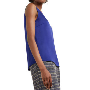 Camiseta sin mangas para mujer, 100% transpirable, de secado rápido, tela jersey, todas las tallas, incluyendo tallas grandes, de algodón, para verano - Product Image 4