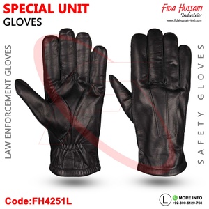 Guantes DE TRABAJO resistentes a cortes de la mejor calidad, guantes tácticos resistentes, guantes de cuero de seguridad Spezialeinheitenhandschuhe - Product Image 2