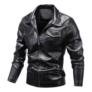 Veste pour homme, broderie de haute qualité, design tricoté, veste en cuir légère, veste pour homme, meilleur prix de gros - Product Image 1