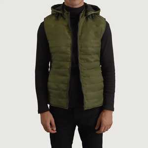 Respirant hommes bouffant gilet extérieur chaud léger sans manches veste décontracté mode hiver pour hommes - Product Image 3