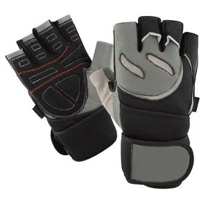 Calidad de exportación Guantes de gimnasio Medio dedo Guantes de levantamiento de pesas Gimnasio Entrenamiento Fitness Ejercicio Soporte de muñeca Guantes de fitness - Product Image 3