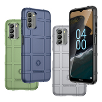 Funda Protectora Trasera Flexible con Botones Resistentes, Armadura Resistente, Color Puro, TPU a Prueba de Golpes, Compatible con Múltiples Marcas, Modelo MOF-002