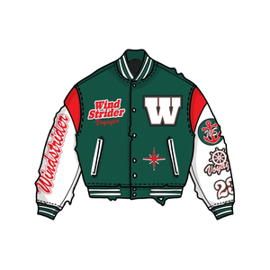 2025 High Genuine Racer Jacket Chaqueta de cuero Bomber para hombres Diseño personalizado Negro Tallas grandes Logotipo personalizado Raw Baseball Club - Product Image 2