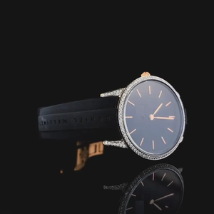 Haute Qualité À La Main VVS Moissanite Diamant Mouvement Automatique Mécanique Glacé Mâle Femelle De Luxe En Acier Inoxydable Montres - Product Image 3