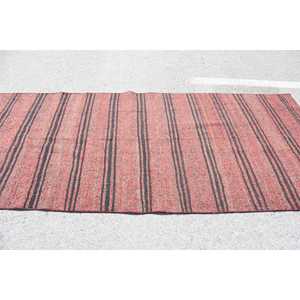 พรมตุรกีวินเทจขนาด 4.6x10.2 ฟุต พรมขนาดใหญ่ พรมสีแดงขอบคิลิม - Product Image 3