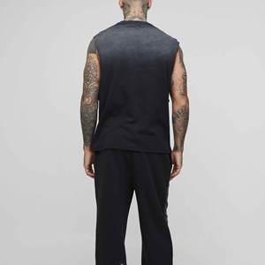 Pas cher Prix Dernier Style Hommes Débardeurs Hommes Sans Manches Respirant Fitness Workout Débardeur Sur Mesure - Product Image 2