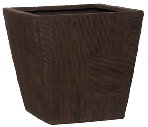 Terraza gris brillante clásico decorativo FRP tallado a mano florero ligero interior/exterior maceta conjunto para el hogar jardín hoteles - Product Image 1