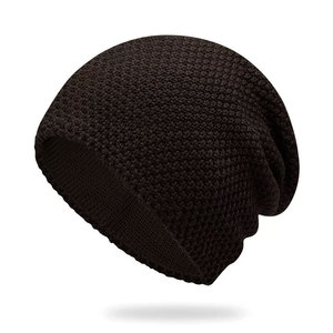 Gorro de Punto Sólido para Hombre y Mujer, Gorro Cálido de Invierno y Otoño, Gorro de Punto Elástico Suave, Gorros Unisex Clásicos para Clima Frío - Product Image 4