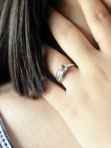 925 Sterling <b>Silver</b> Minimalist Ethnic Wedding <b>Ring</b> with <b>Garnet</b> Stone Channel Setting 18K Gold Plated - Product Image 5