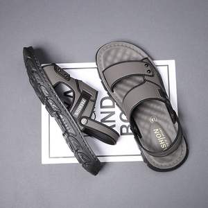 Sandales et Claquettes Homme Été 2026 Extérieur Imperméables Antidérapantes à Semelle Souple pour la Conduite et la Plage, Fermeture à Boutons, Double Usage, Chine - Product Image 2