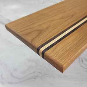 Planche à découper et plateau de service en bois Forme rectangulaire durable 12mm d'épaisseur - Product Image 1