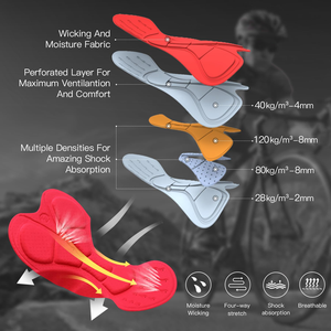 Vente en gros de shorts de cyclisme rembourrés, sous-vêtements de VTT décontractés, collants de cyclisme amples pour le vélo, shorts d'équitation pour VTT - Product Image 6