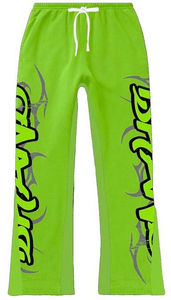 Survêtement évasé d'hiver pour hommes, nouveau design, survêtement lavé à l'acide en polaire Cotton Tech avec sérigraphie avec logo personnalisé - Product Image 6