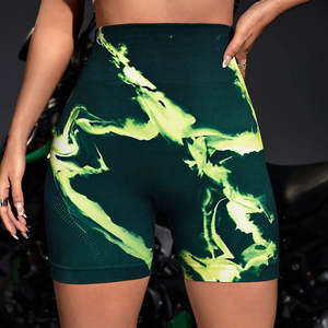 Ropa Deportiva para Gimnasio, Shorts de Cintura Alta sin Costuras para Mujer, Ropa de Gimnasio de Alta Calidad, Transpirable, de Algodón y Poliéster, Shorts de Yoga para Mujer - Product Image 4