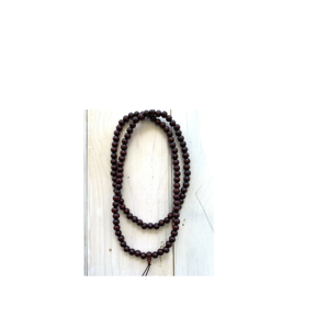 Mala en bois à la mode pour l'hindouisme de guérison spirituelle religieux pour cadeaux collier en bois d'acacia Mala perlé - Product Image 2