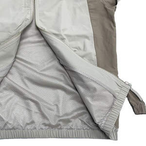 แจ็กเก็ตกีฬาแขนยาวมีซิปรูดซิปสำหรับผู้ชายเสื้อฮู้ดไนลอนกันลมมีฮู้ดชุดออกกำลังกายขนาดพิเศษพิมพ์ลาย - Product Image 3