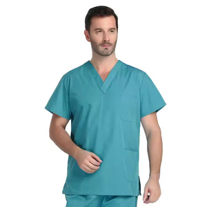 2025 uniformes médicos de moda Hospital enfermería Scrub enfermera Scrubs hombres conjunto - Product Image 6