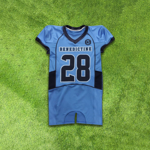 Camiseta adecuada para jugadores de fútbol americano, clubes y ligas, camisetas personalizadas de COSH, fabricante y proveedor de ropa deportiva - Product Image 6