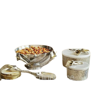 Cuenco chapado en oro con textura martillada, diseño en forma de pájaro volador, cuenco japonés de cerámica para cocina de Metal y aluminio - Product Image 6