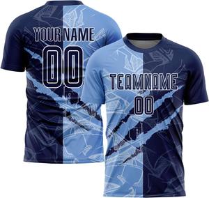 Kit de football par sublimation 2025. Uniformes d'équipe OEM ODM personnalisés. Meilleur vendeur de version de fan de joueur en gros. - Product Image 1