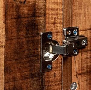 Modern Walnut Anjelica 29.92\" <b>Sideboard</b> Stylish Home Decor Furniture for Dining & Living Room <b>Storage</b> - Product Image 6