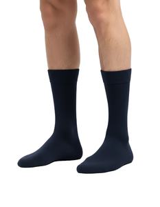 Chaussettes habillées confortables en modal, confort micromodal, revers confortable, peuvent être fabriquées avec un design personnalisé en tant que service OEM, fabriquées en Europe - Product Image 3