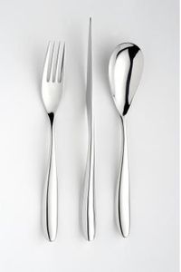 Precio bajo, alta calidad, cubiertos de acero inoxidable, tenedor y cuchara para restaurante, cubiertos dorados de acero inoxidable a granel, utensilios de cocina, cubiertos - Product Image 5