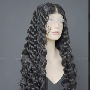Cheveux vierges Remy ondulés à la vapeur, à trame unique, sans nœuds ni perte, origine vietnamienne, haute qualité, non traités chimiquement - Product Image 1
