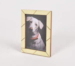 กรอบรูปที่ทันสมัย MDF พร้อมลายทองเหลืองสำหรับโรงงานผลิตภาพขนาด4x6นิ้ว - Product Image 1