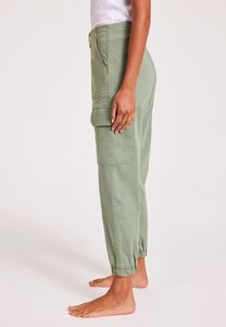 กางเกงคาร์โก้ผู้หญิงสั่งทำขายส่งแบบ OEM เอวกลาง กระเป๋าอเนกประสงค์ ระบายอากาศ แห้งเร็ว มีเชือกผูกเอว กางเกงสำหรับฤดูหนาว - Product Image 4