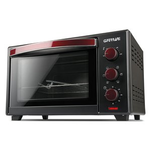 Horno eléctrico 1600W (28Lt) IL MORO 28 Plus Negro y Rojo G10132 - Product Image 1