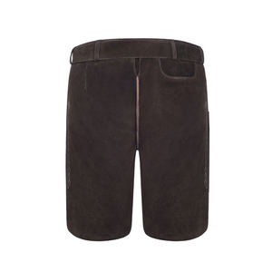 กางเกงขาสั้นเอวสูงสำหรับผู้ชายกางเกงขาสั้นแบบ lederhosen ทนทานทำจากหนังน้ำหนักเบาสไตล์ลำลองผลิตตามสั่ง - Product Image 2