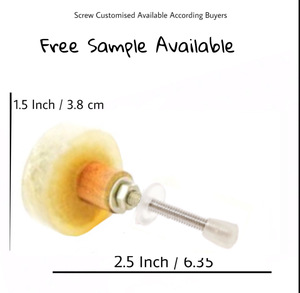 Tiradores de armario y puerta de cajón de madera de resina amarilla de diseño moderno europeo para cocina, dormitorio, baño y armario - Product Image 3