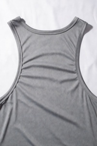 Débardeur de sport fitness coupe musclée sans manches en tissu extensible pour l'entraînement et les activités sportives - Product Image 5
