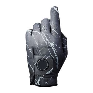 Golf Gloves <b>Professional</b> Left Hand Right with Ball <b>Marker</b> Soft Leather Mens Custom Logo Sport Gloves. - Product Image 2