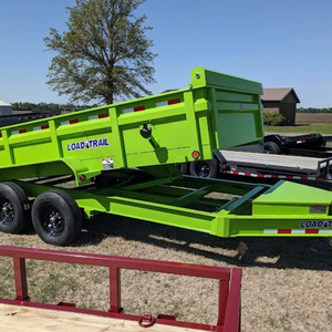 Remolque de Carga DT14 de 14 Pies con Eje Tándem y Sistema Hidráulico |   Transporte de Materiales y Construcción de Alta Resistencia - Product Image 1