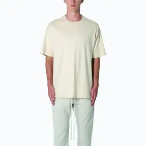 100% 면 휴식 맞춤 색상 자신의 로고 인쇄 OEM 공급 지원 하이 퀄리티 남성 유행 티셔츠 수출
