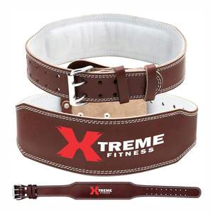 Ceinture de musculation réglable en cuir de vachette, robuste, respirante, pour la musculation - Product Image 4